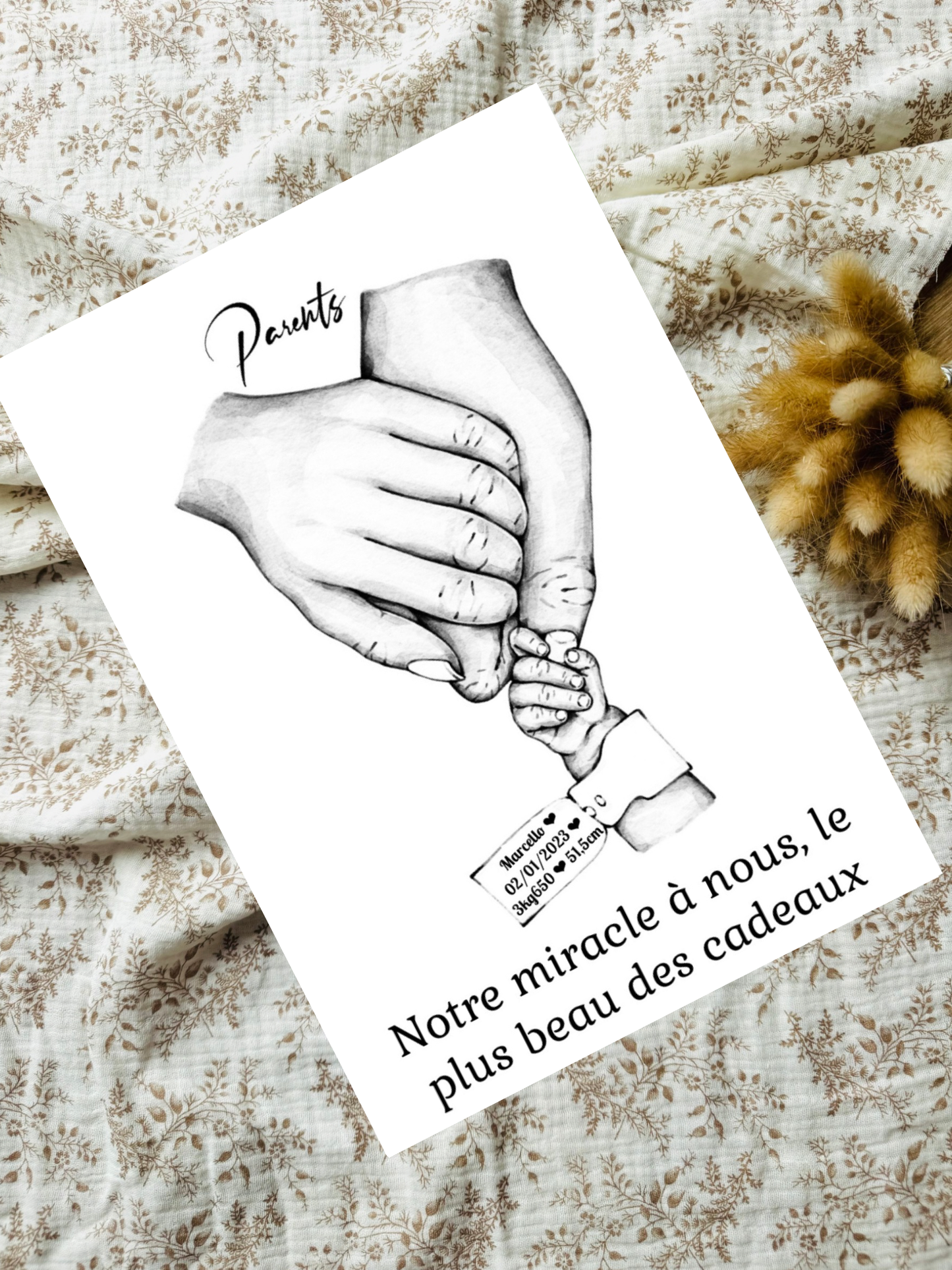 Affiche naissance