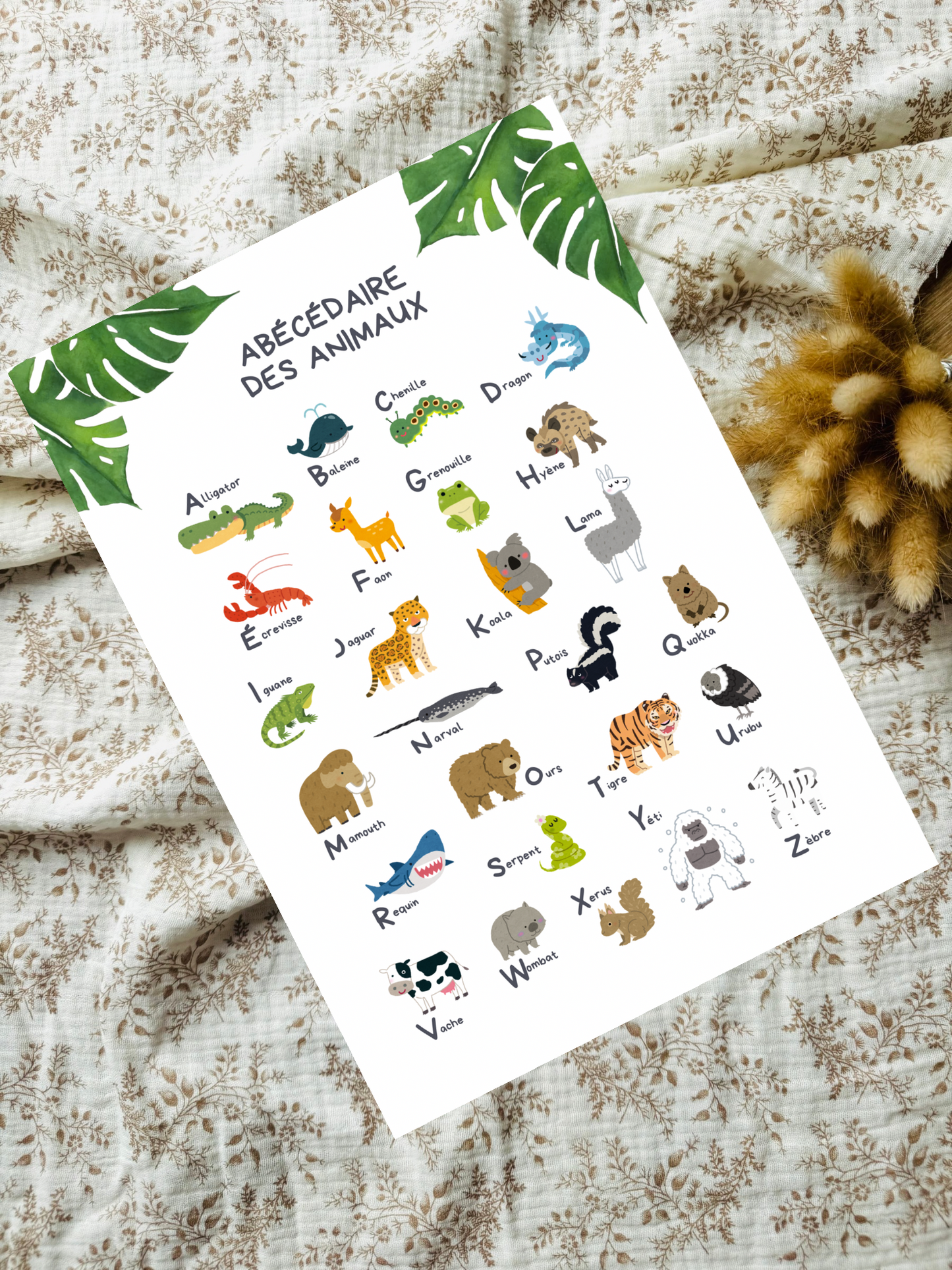 Affiche ALPHABET