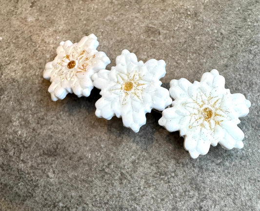 Barrette flocon de neige