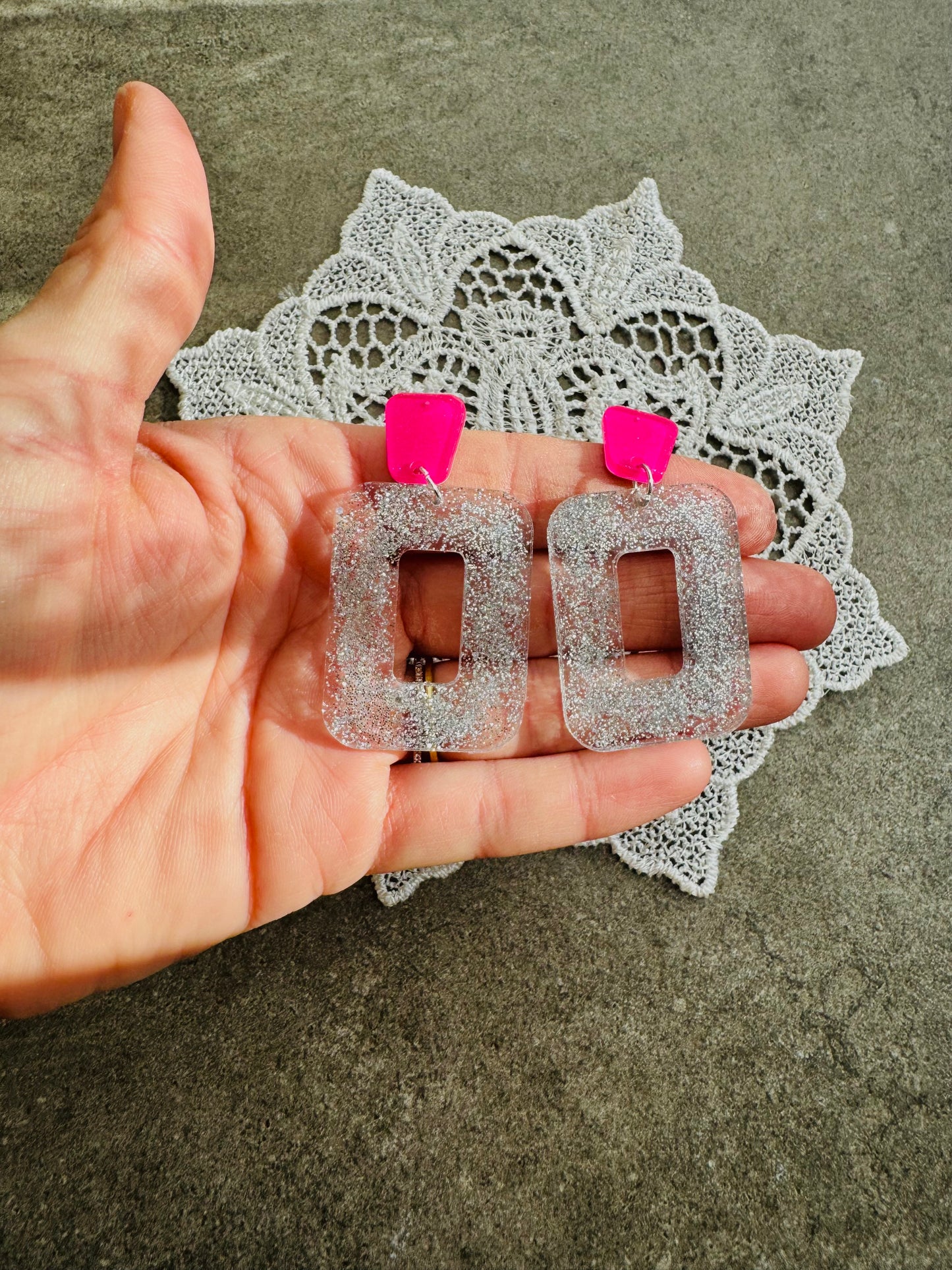 B.O argenté et rose