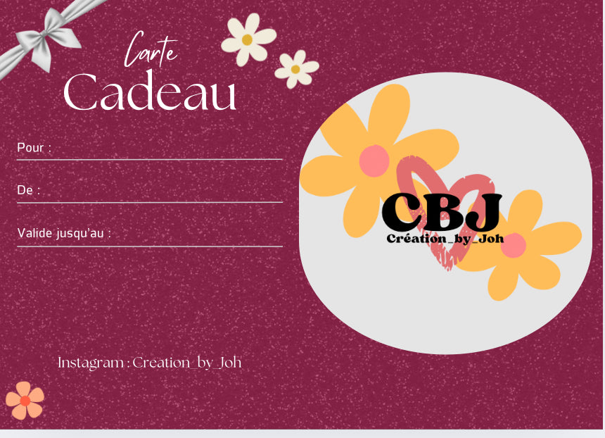 Carte cadeau