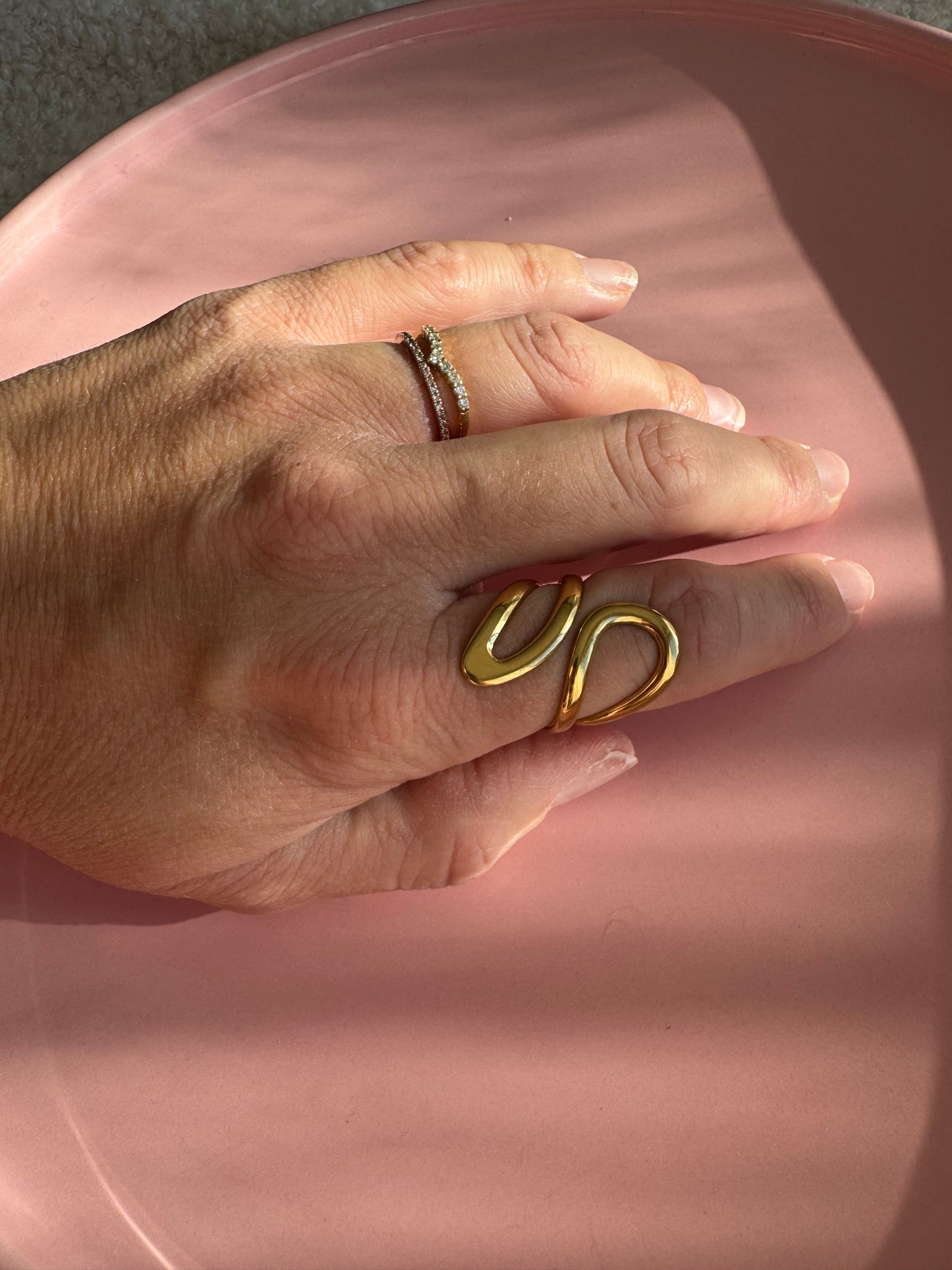 Bague asymétrique ✨