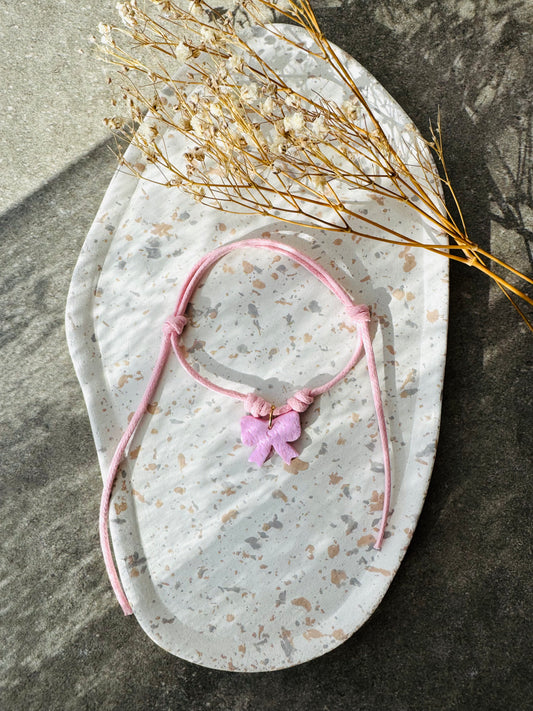 Bracelet Ajustable noeud pastel
